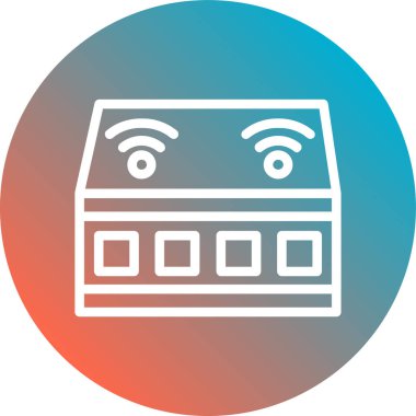 Modern b 'nin vektör illüstrasyonu eksik simgesi