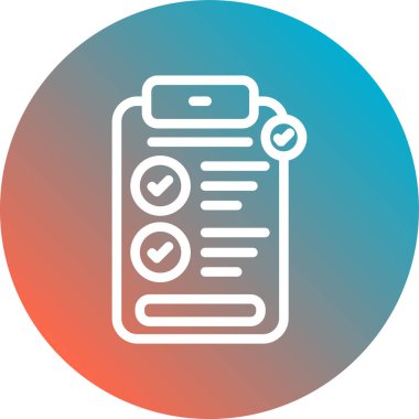 Yapılacaklar listesi simgesi izole edilmiş vektör grupları