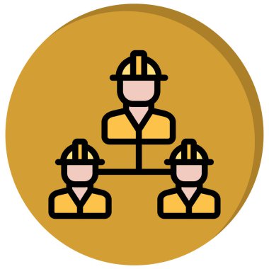 İnsan simgesinin vektör illüstrasyonu