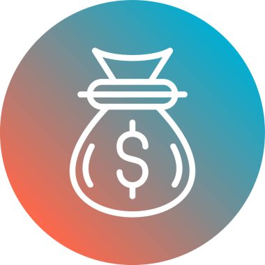 Vektör Doları simge tasarlamak