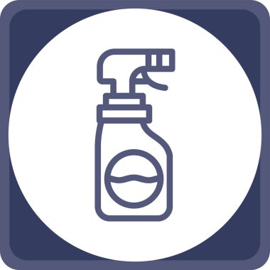 Sprey simgesinin vektör illüstrasyonu