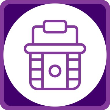 Gıda simgesinin vektör illüstrasyonu