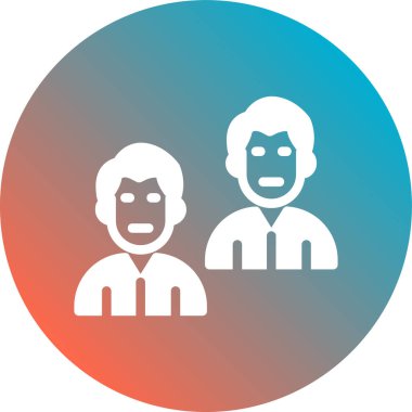 Modern simgenin vektör illüstrasyonu