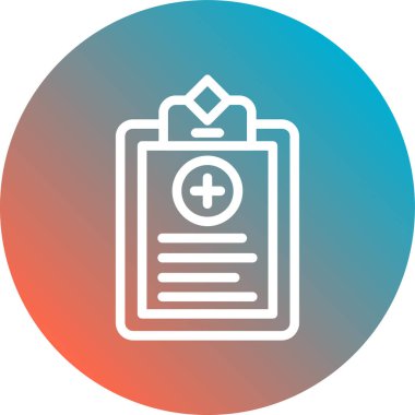 tıbbi simge soyut arkaplanda izole edildi