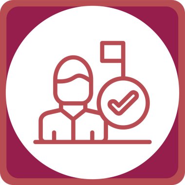 Dizüstü bilgisayarı ve bilgisayarı olan bir adamın vektör çizimi