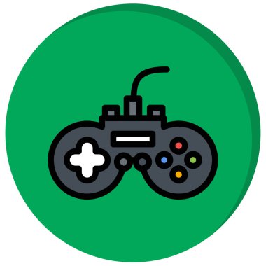 oyun simgesi vektör çizimi