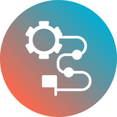 seo modern simgesinin vektör illüstrasyonu