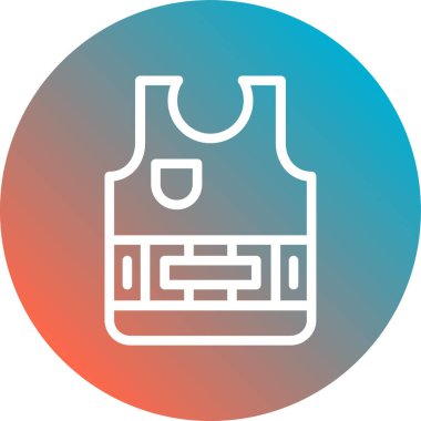 Modern spor simgesinin vektör illüstrasyonu