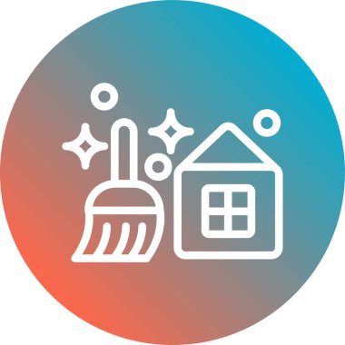 vektör simgesi, bina evi