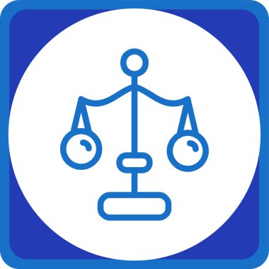 vektör adalet simgesi illüstrasyonu