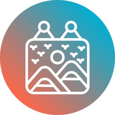 modern simge vektör illüstrasyonu