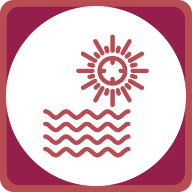 Modern ve eksik simgenin vektör illüstrasyonu