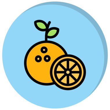 Gıda simgesinin vektör illüstrasyonu