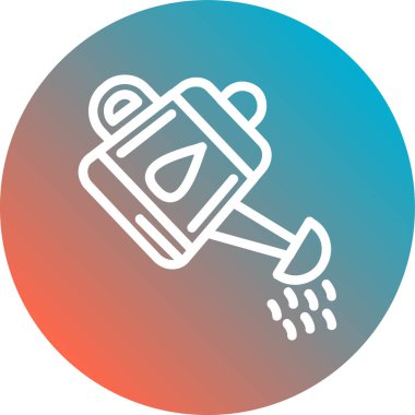 Su. Web simgesi basit illüstrasyon