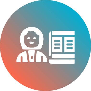 İş simgesinin vektör illüstrasyonu