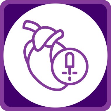 Modern simgenin vektör illüstrasyonu