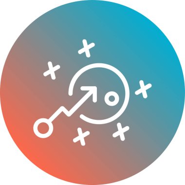 iş grafiği ikon vektör illüstrasyonu