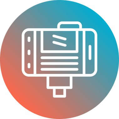 Modern eğitim ikonunun vektör illüstrasyonu