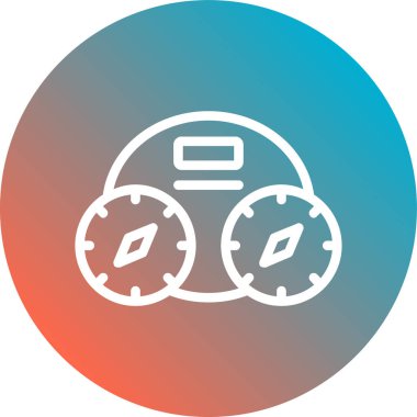 seo modern simgesinin vektör illüstrasyonu