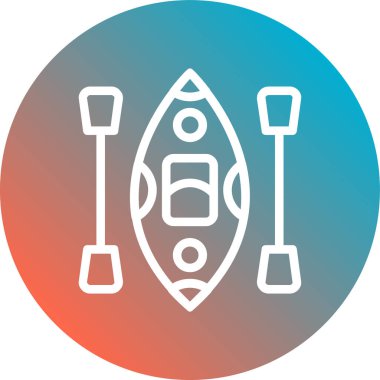 Roketin bir simgesinin vektör çizimi