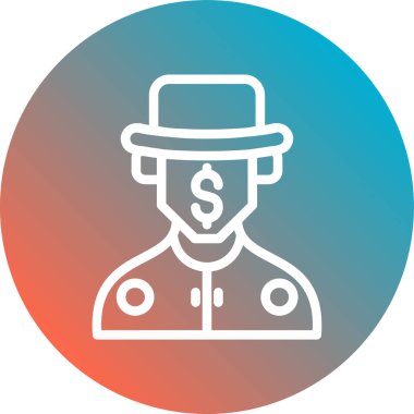 Dolar işareti. vektör illüstrasyonu