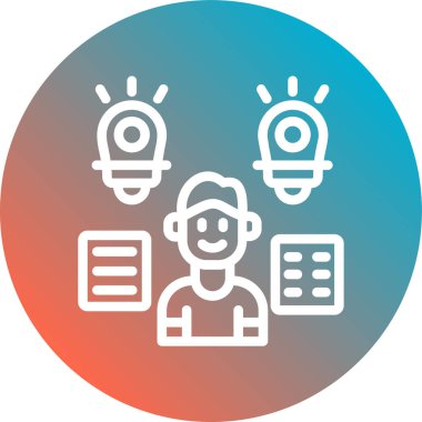 Seo simgesinin vektör illüstrasyonu