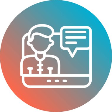 seo modern simgesinin vektör illüstrasyonu