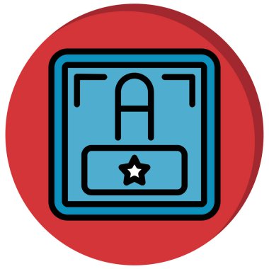 Kredi kartı ikonu vektör illüstrasyonu