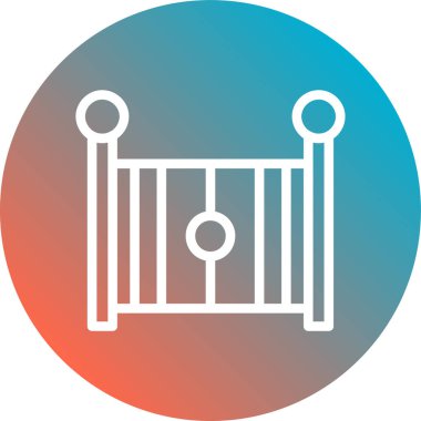 Modern b 'nin vektör illüstrasyonu