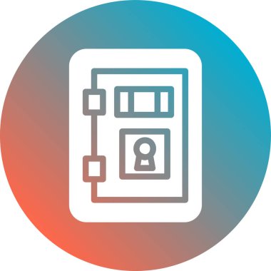 Mobil uygulama modern simgesinin vektör illüstrasyonu