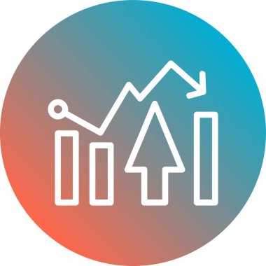 Bir bina simgesinin vektör illüstrasyonu