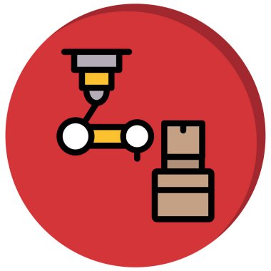 uydu simgesi vektör illüstrasyonu