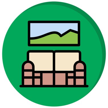 Yapı simgesinin vektör illüstrasyonu