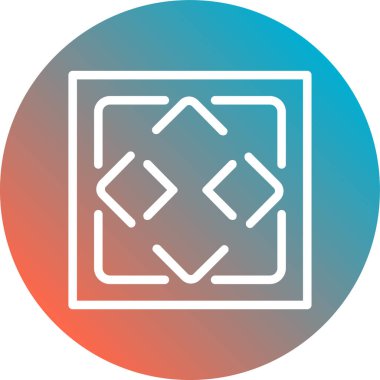 seo modern simgesinin vektör illüstrasyonu