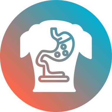 Bir simgenin vektör illüstrasyonu