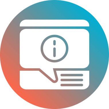 Konuşma balonu vektör çizimi