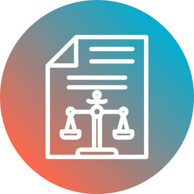 Modern simgenin vektör illüstrasyonu