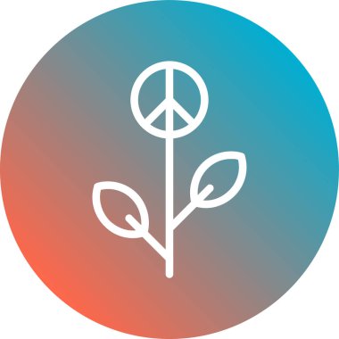 Yaprak simgesi. vektör illüstrasyonu