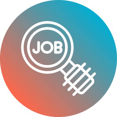 Görev simgesi vektör illüstrasyonu