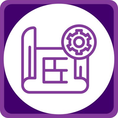 seo modern simgesinin vektör illüstrasyonu