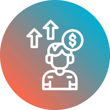 Beyaz arkaplanda iş konsepti vektör illüstrasyonu