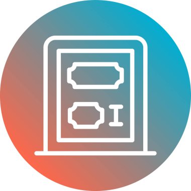 modern simge vektör illüstrasyonu