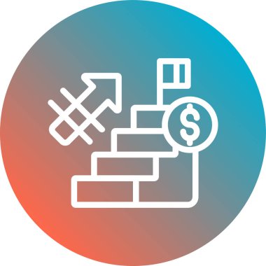 seo modern simgesinin vektör illüstrasyonu