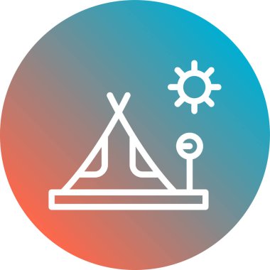 Yel değirmeni ikon çizgisinin vektör çizimi. güzel ve element element element tasarımı için yel değirmeni simgesi kullanılabilir.