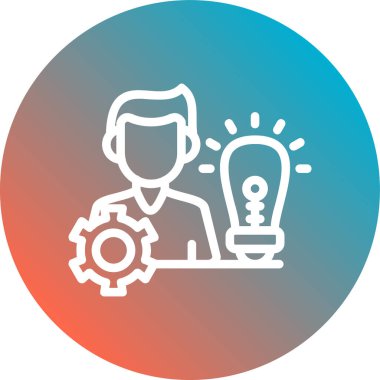 seo modern simgesinin vektör illüstrasyonu