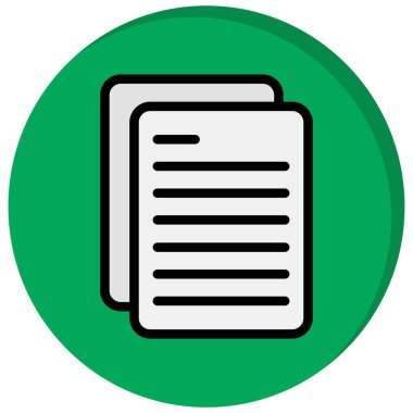 Kitap. Web simgesi basit illüstrasyon