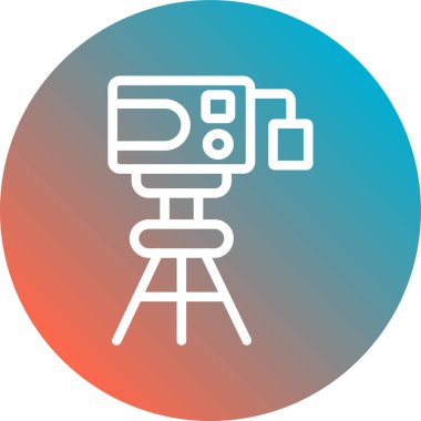 Modern simgenin vektör illüstrasyonu