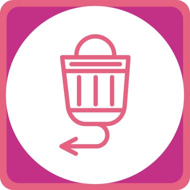 Alışveriş. Web simgesi basit illüstrasyon