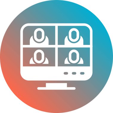 Düz dizaynlı insanların vektör simgesi