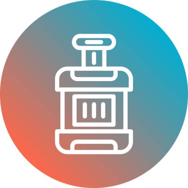 Modern simgenin vektör illüstrasyonu